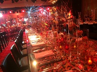 A Bar-mitzvah with custom built sweet tables at Claridges Hotel, London