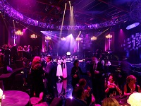 Creating a nightclub at Riverside Studios for a private party