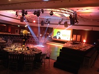 Ballroom in the Intercontinental in Park Lane, London